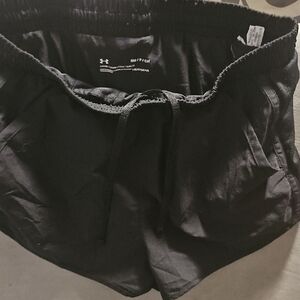 Under Armour Women's Black Athletic Running Shorts